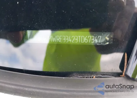 2003 Mini Cooper S из США, поврежденный, VIN WMWRE33423TD67347